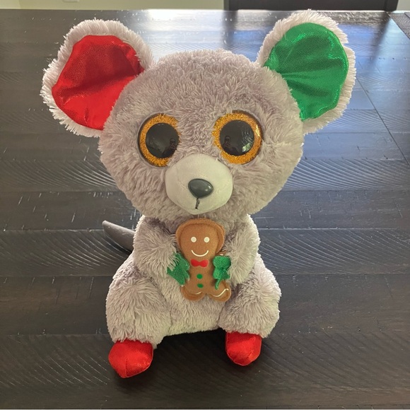 3/$18 - Ty Beanie Boos | Mac the Christmas Mouse stuffed animal - Picture 1 of 9